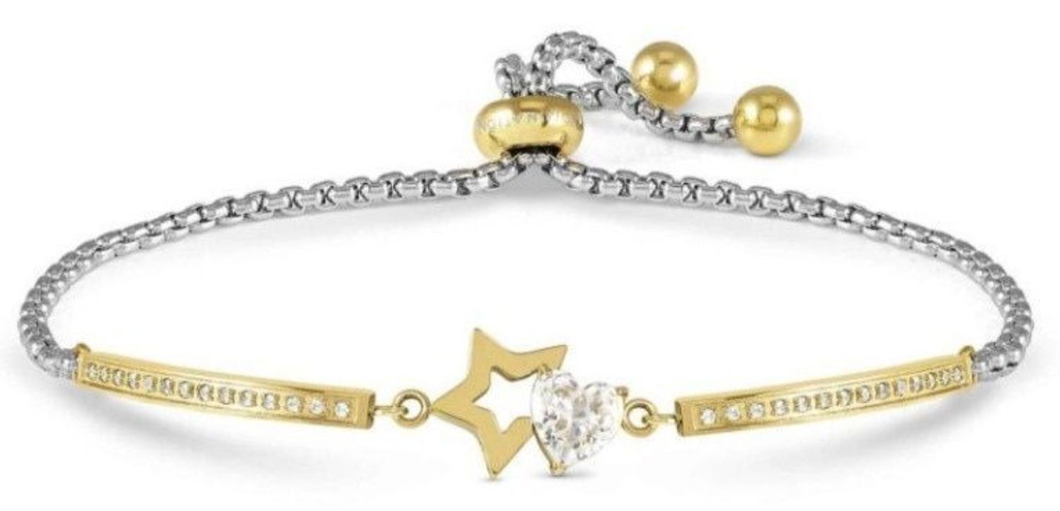 Bransoletka Nomination Milleluci gwiazda i serce z cyrkonią 028021 023d.jpg